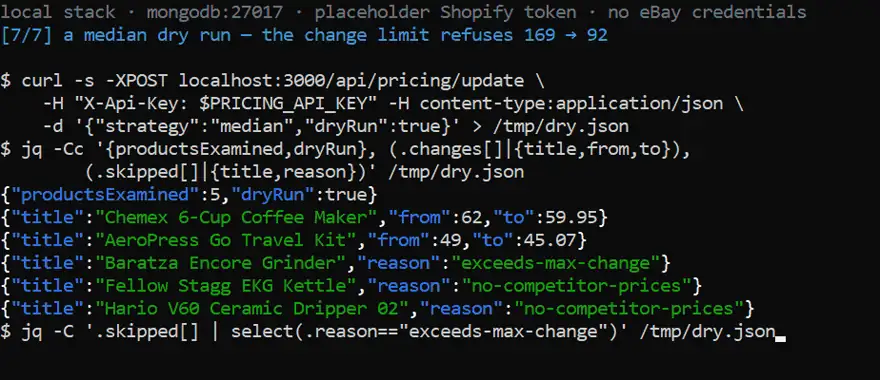 Shopify Dynamic Pricing — case study